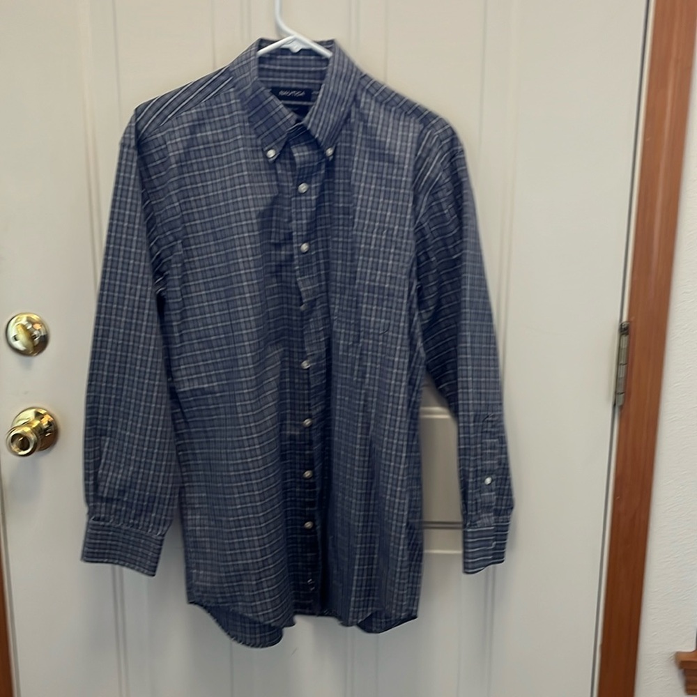 men’s Nautical long sleeve shirt